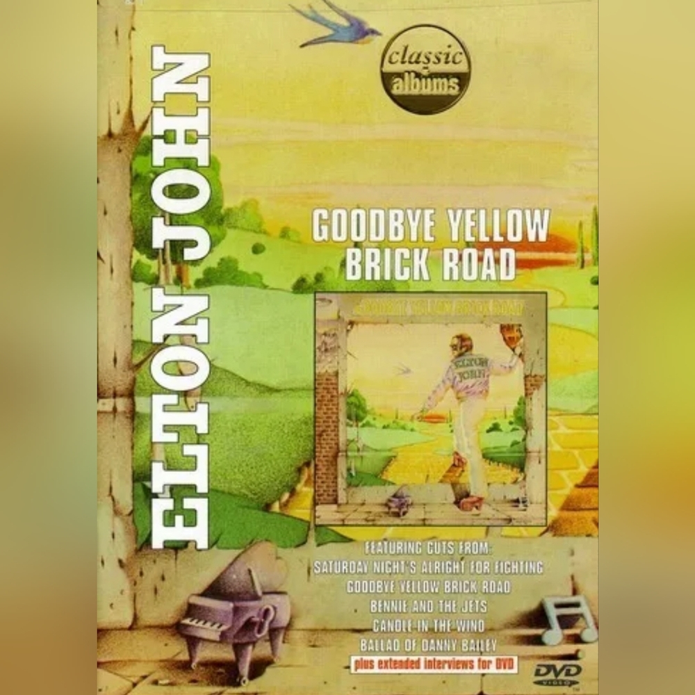 CLASSIC ALBUMS - ELTON JOHN: GOODBYE YELLOW BRICK ROAD NEW DVD